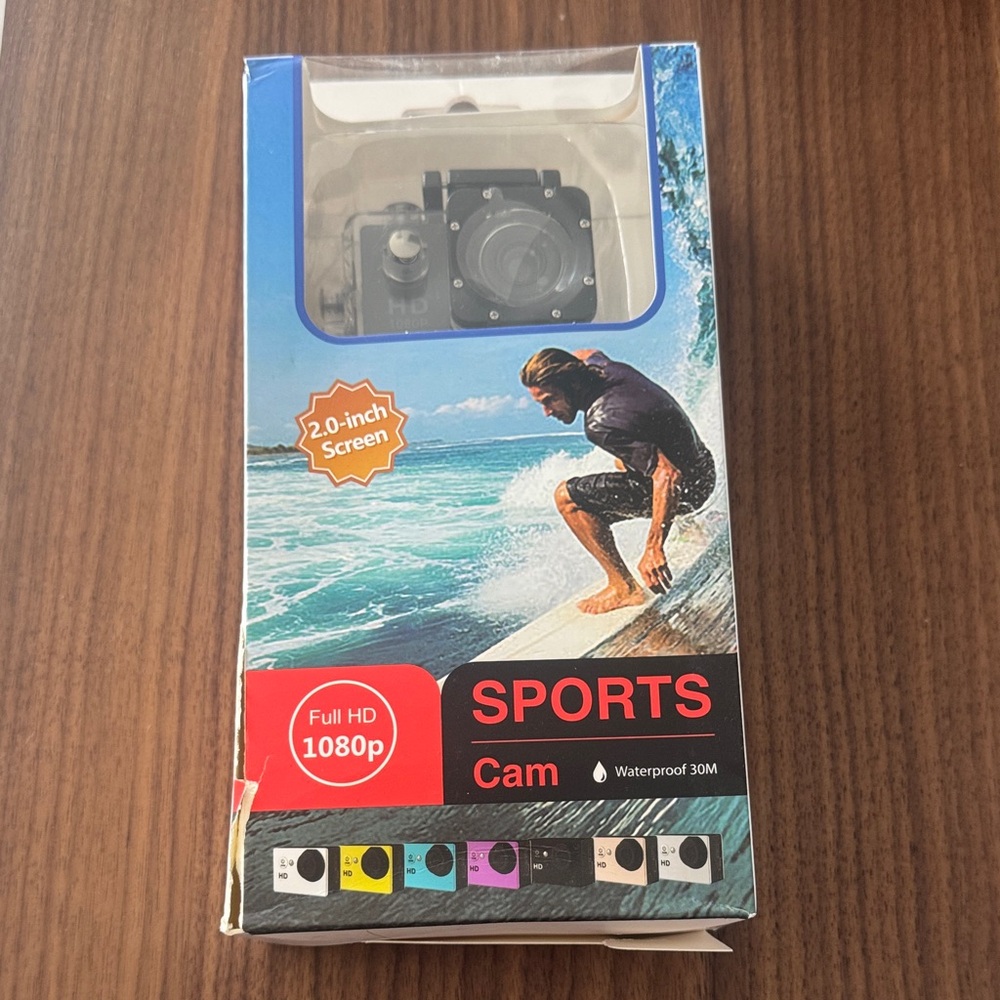 Sport camera waterproof